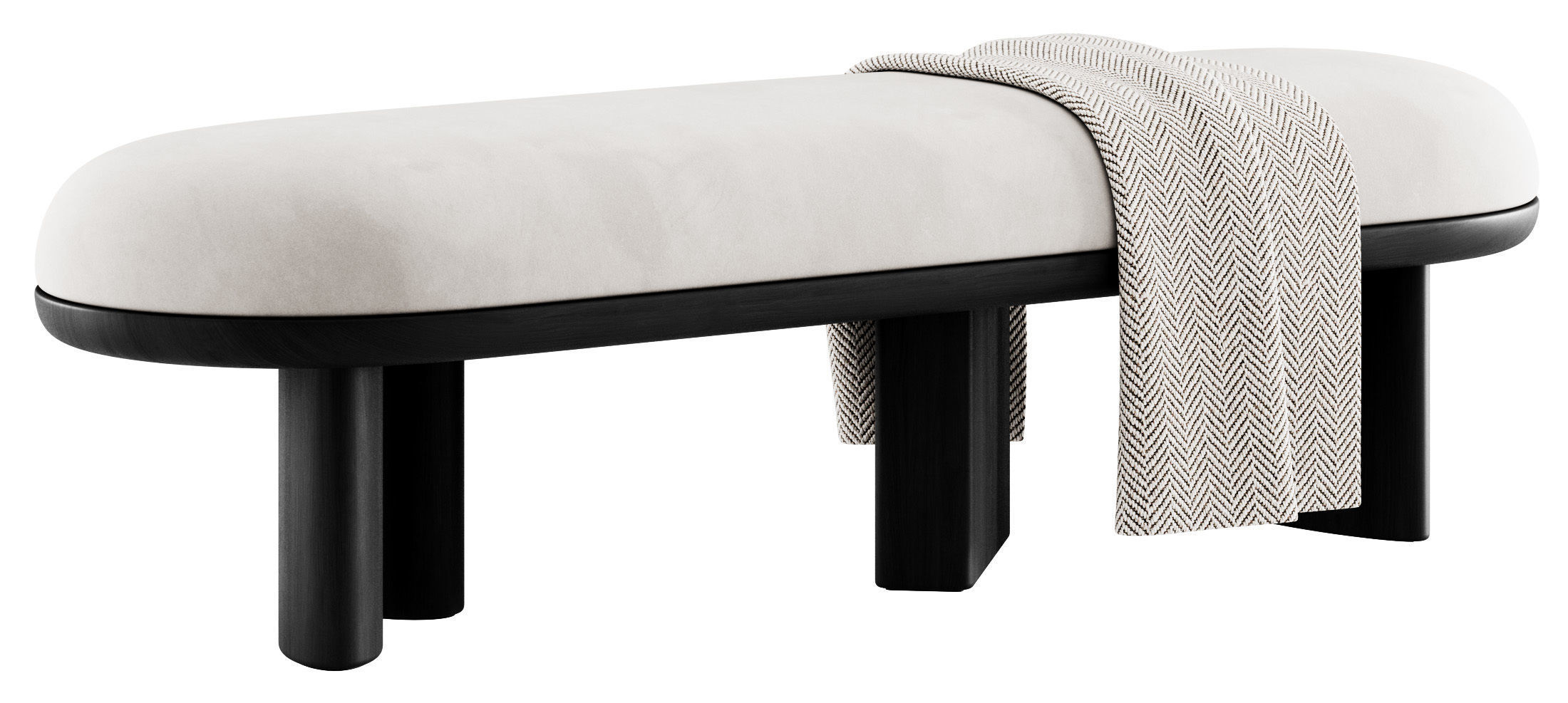 Corbu Bench By Demuro Das 3D model_8