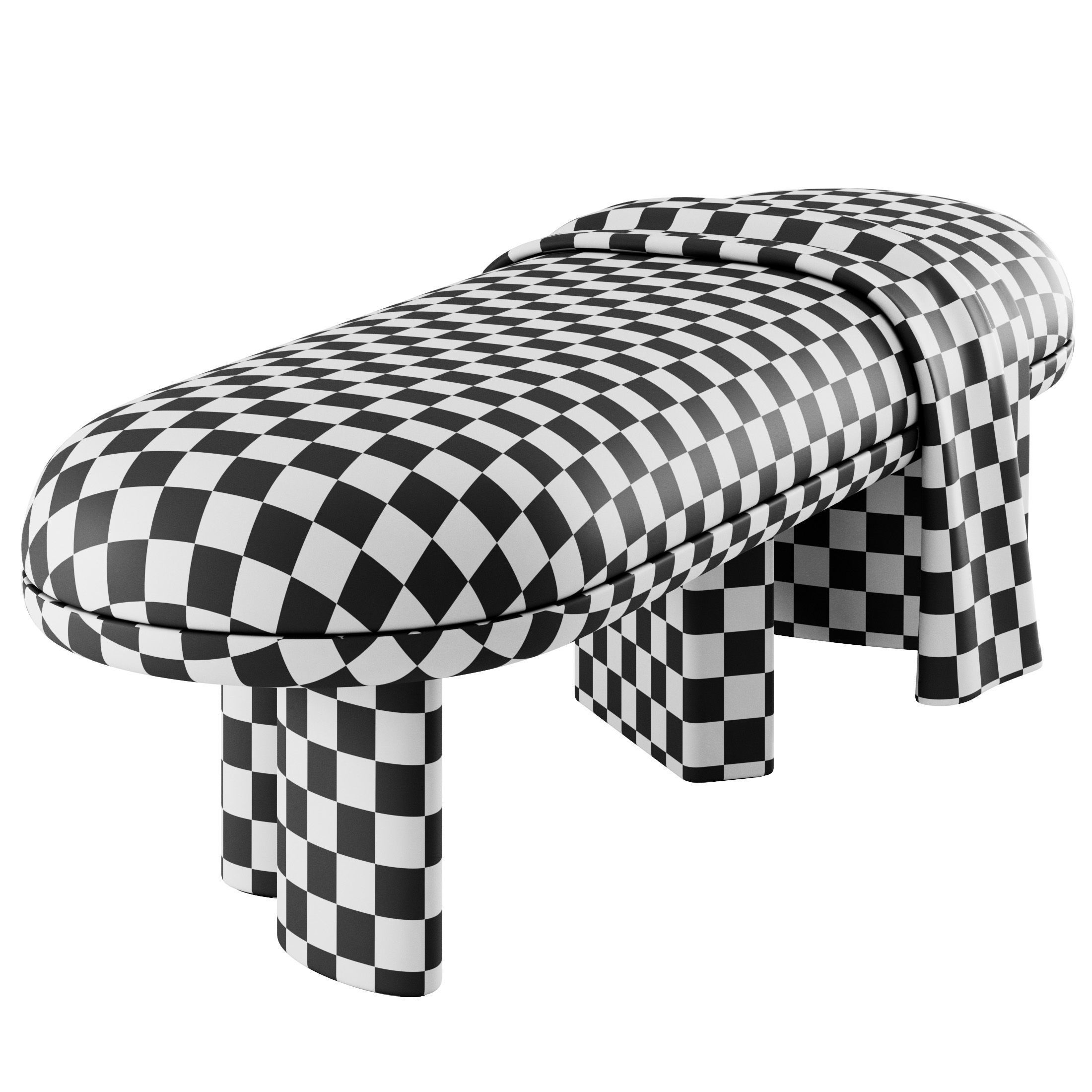 Corbu Bench By Demuro Das 3D model_23