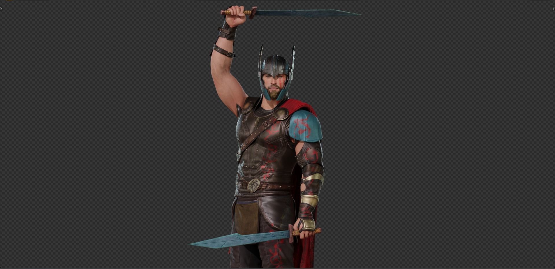 Thor Odinson from Thor Ragnarok -Thor 3- 3D model_12