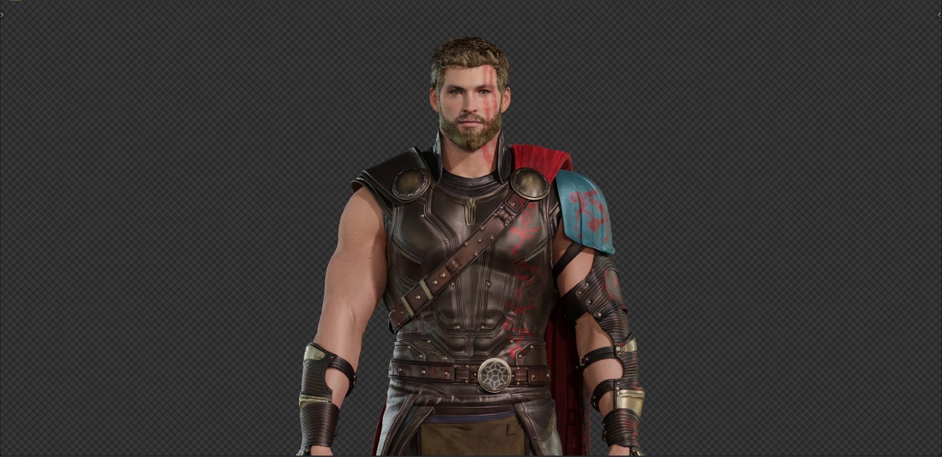 Thor Odinson from Thor Ragnarok -Thor 3- 3D model_5