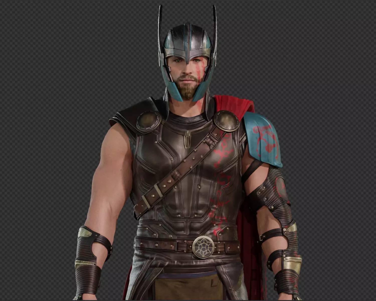 Thor Odinson from Thor Ragnarok -Thor 3- 3D model_0