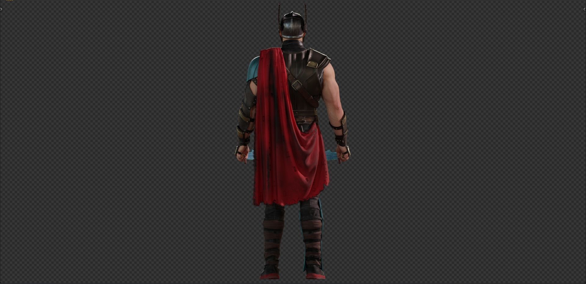 Thor Odinson from Thor Ragnarok -Thor 3- 3D model_10