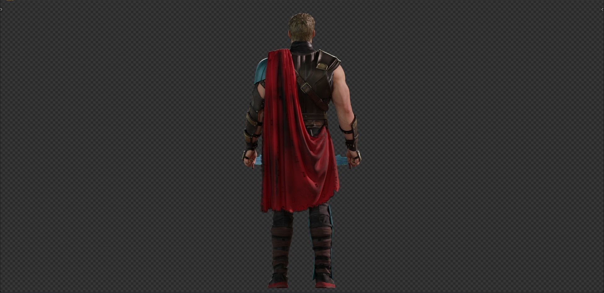 Thor Odinson from Thor Ragnarok -Thor 3- 3D model_11