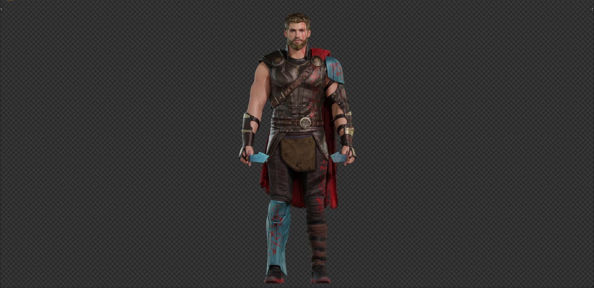 Thor Odinson from Thor Ragnarok -Thor 3- 3D model_9