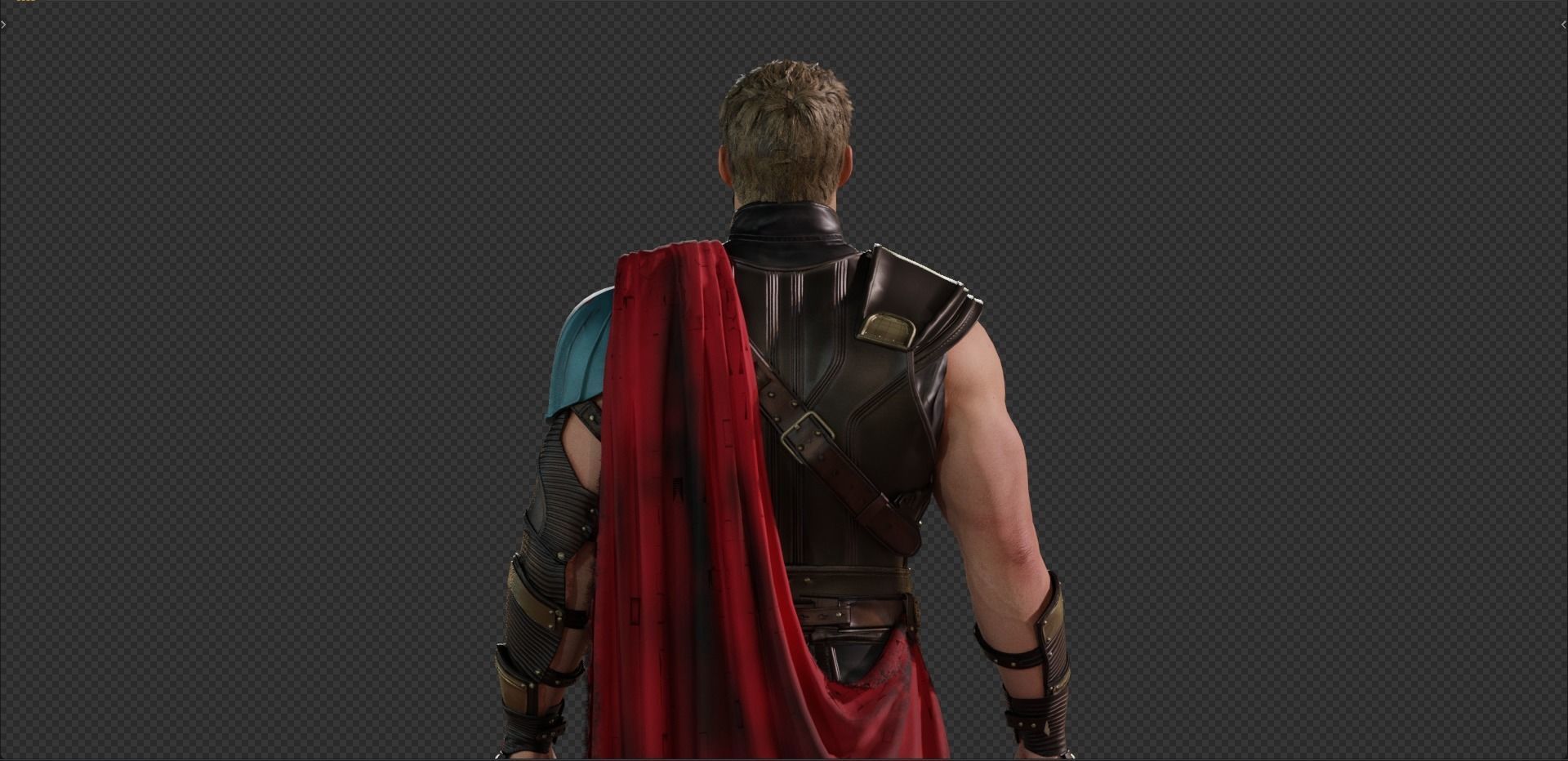 Thor Odinson from Thor Ragnarok -Thor 3- 3D model_7