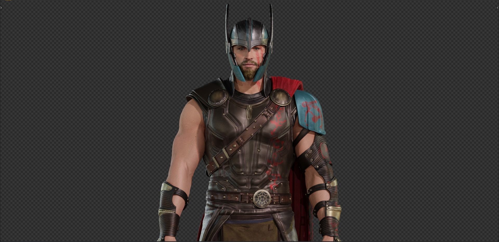 Thor Odinson from Thor Ragnarok -Thor 3- 3D model_1