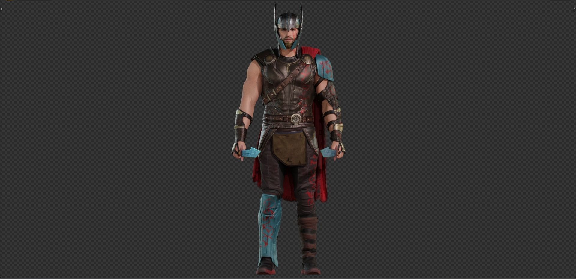 Thor Odinson from Thor Ragnarok -Thor 3- 3D model_8