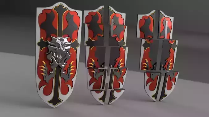 Alucard Shield - Cosplay 3D print model