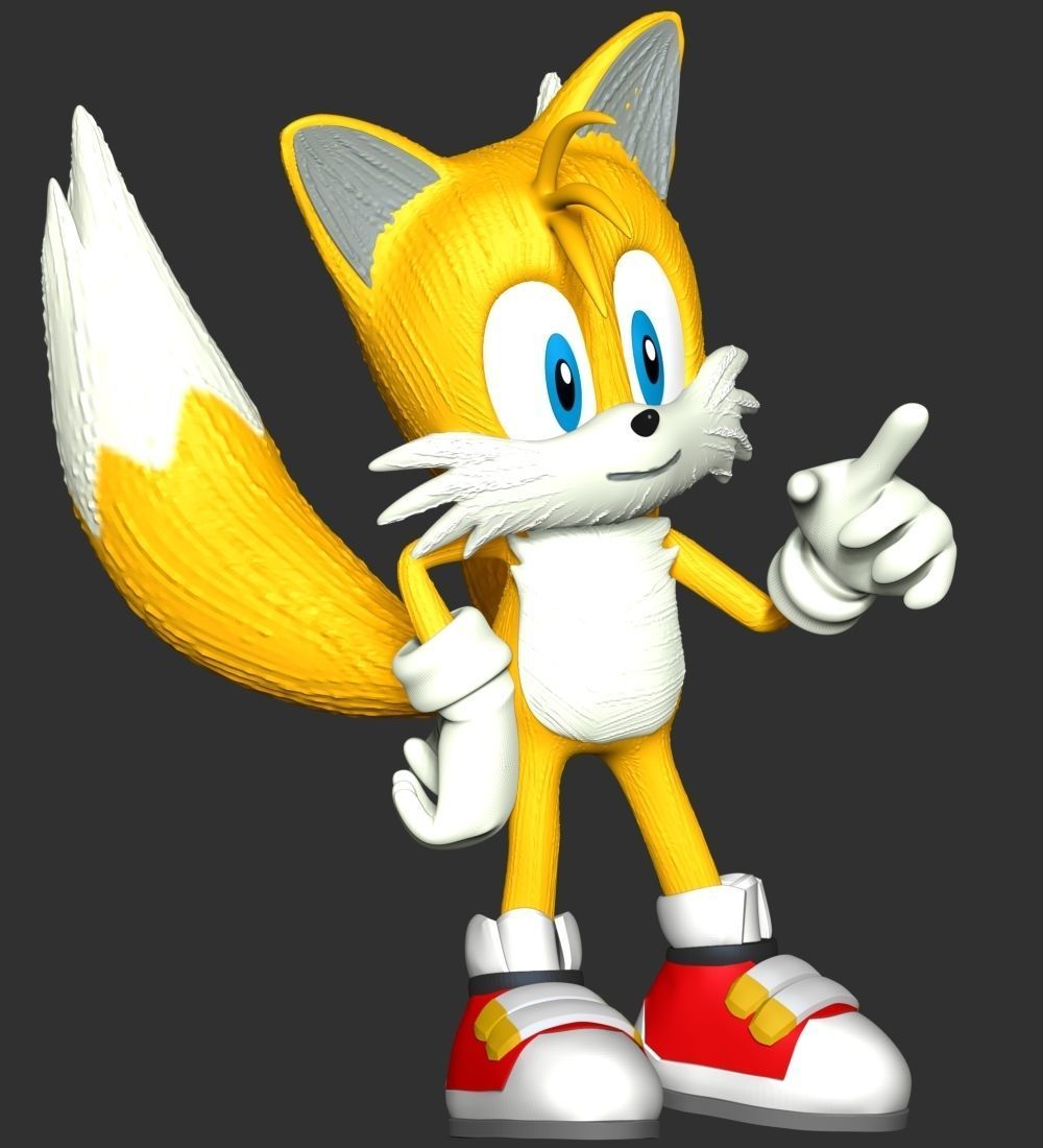 Tails - Sonic the Hedgehog 3D print model_3