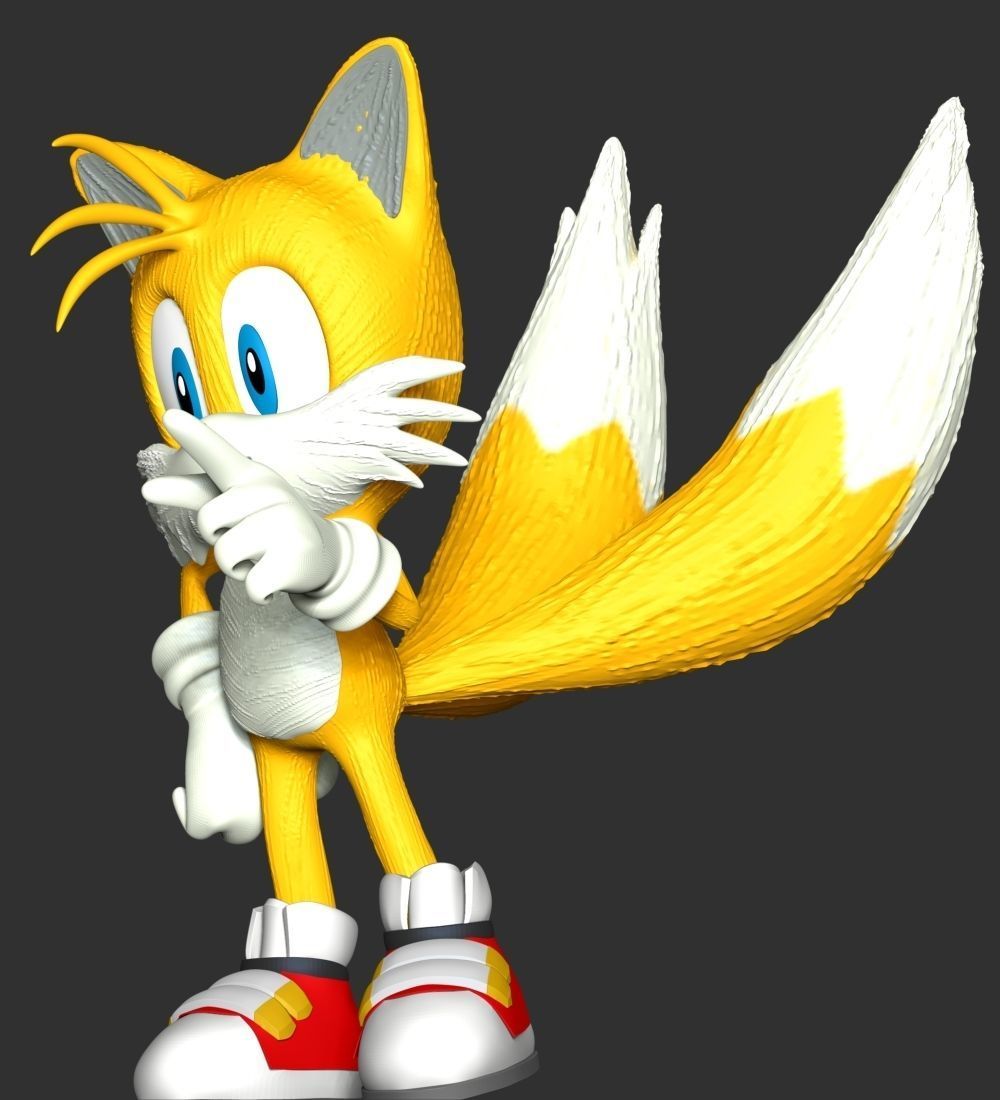 Tails - Sonic the Hedgehog 3D print model_6