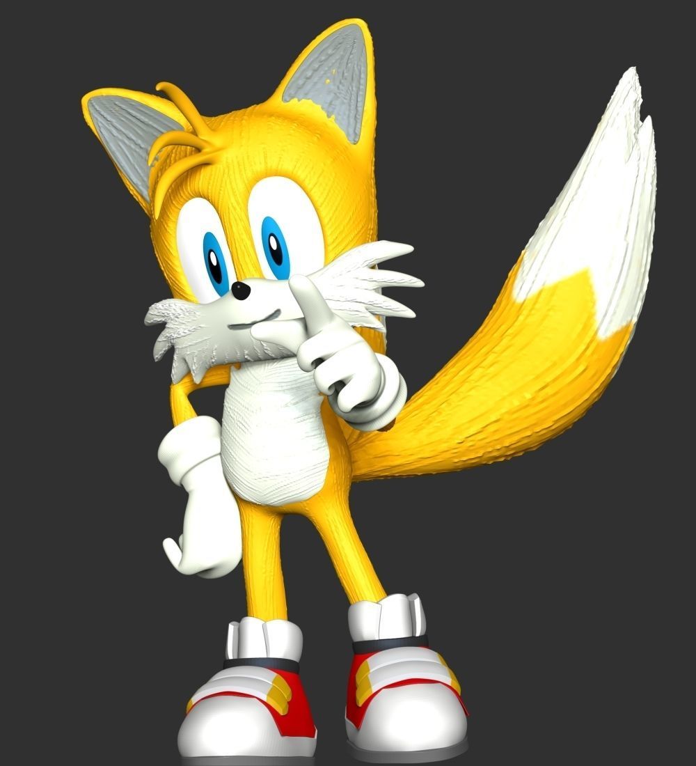 Tails - Sonic the Hedgehog 3D print model_4