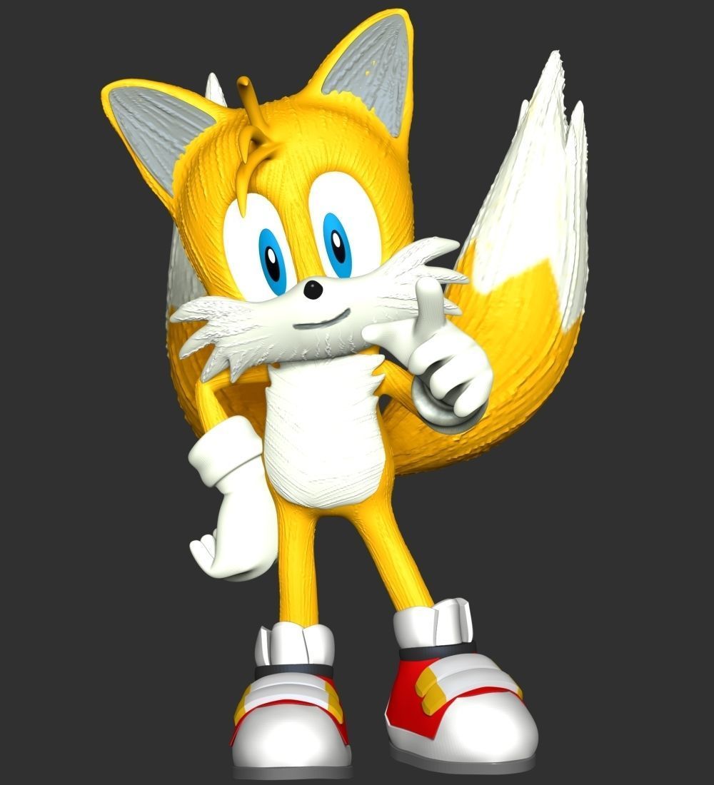 Tails - Sonic the Hedgehog 3D print model_2