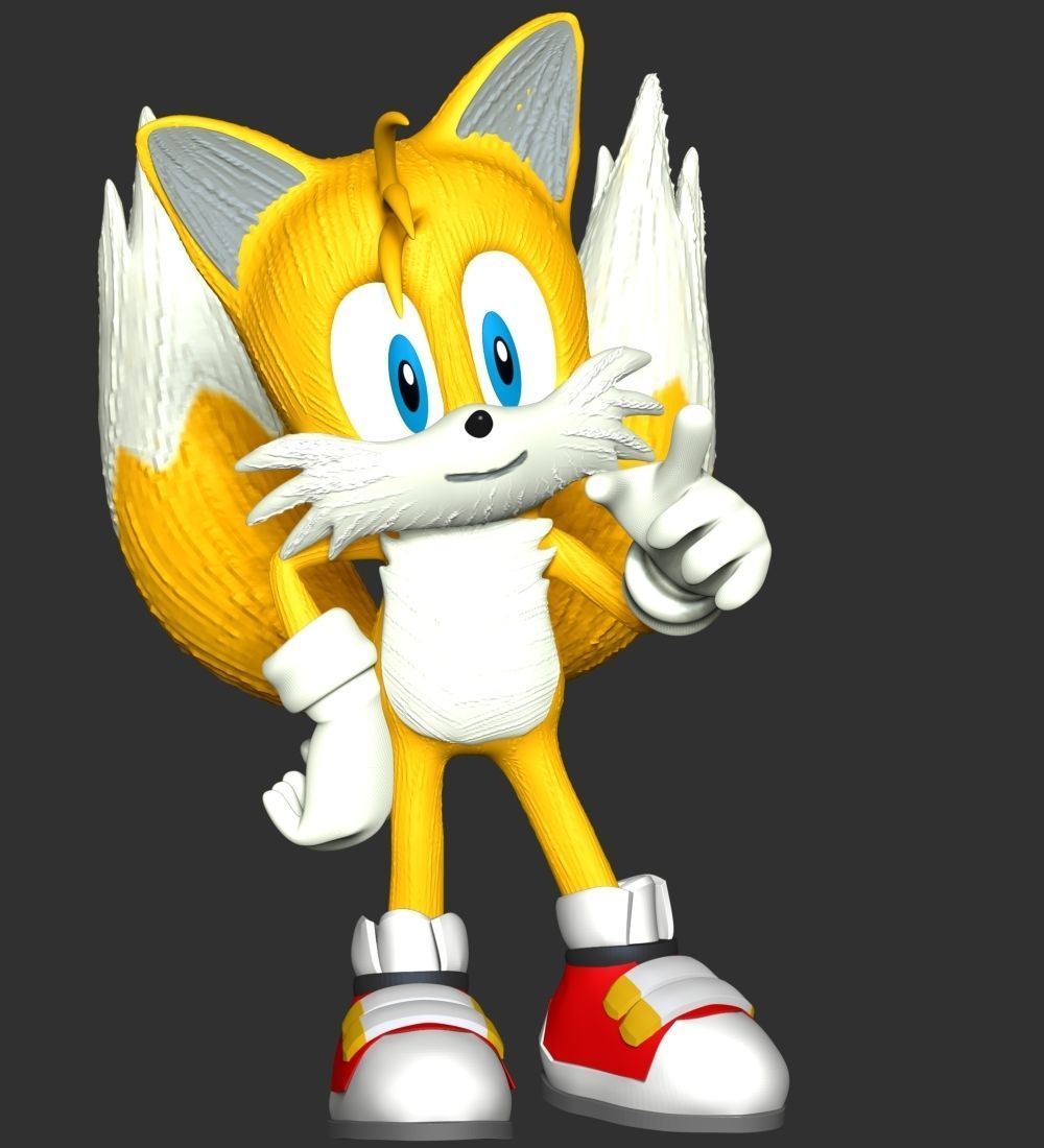 Tails - Sonic the Hedgehog 3D print model_1