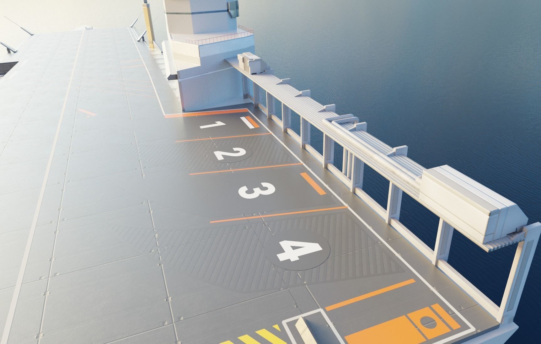 Light Carrier Low-poly 3D model_3