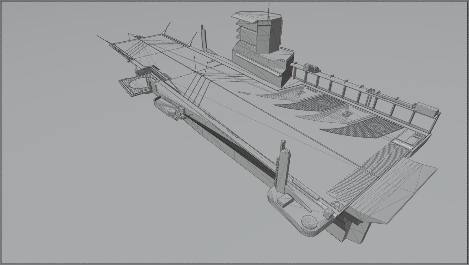 Light Carrier Low-poly 3D model_1