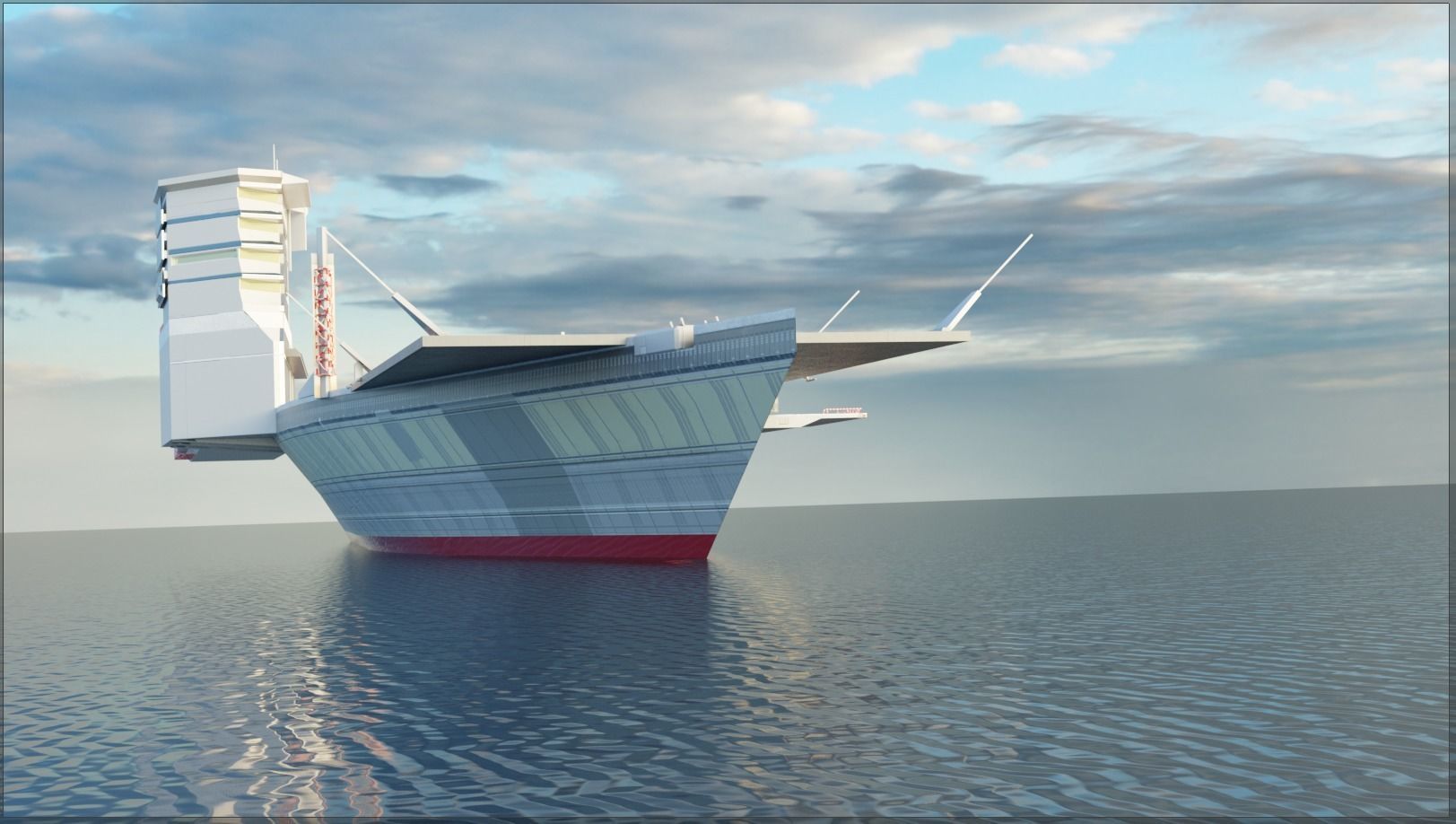 Light Carrier Low-poly 3D model_4