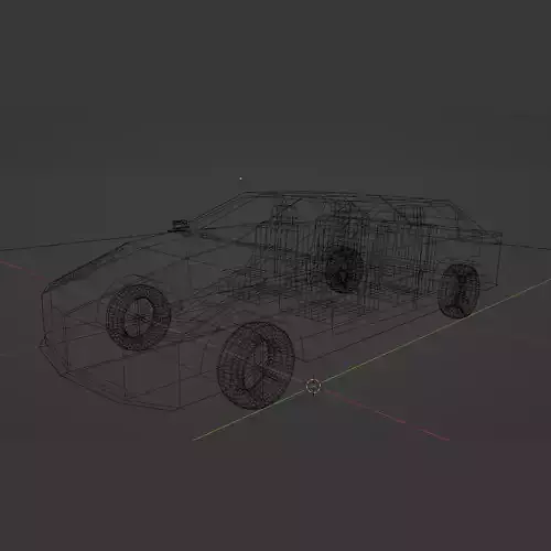 3D Car Simple 2