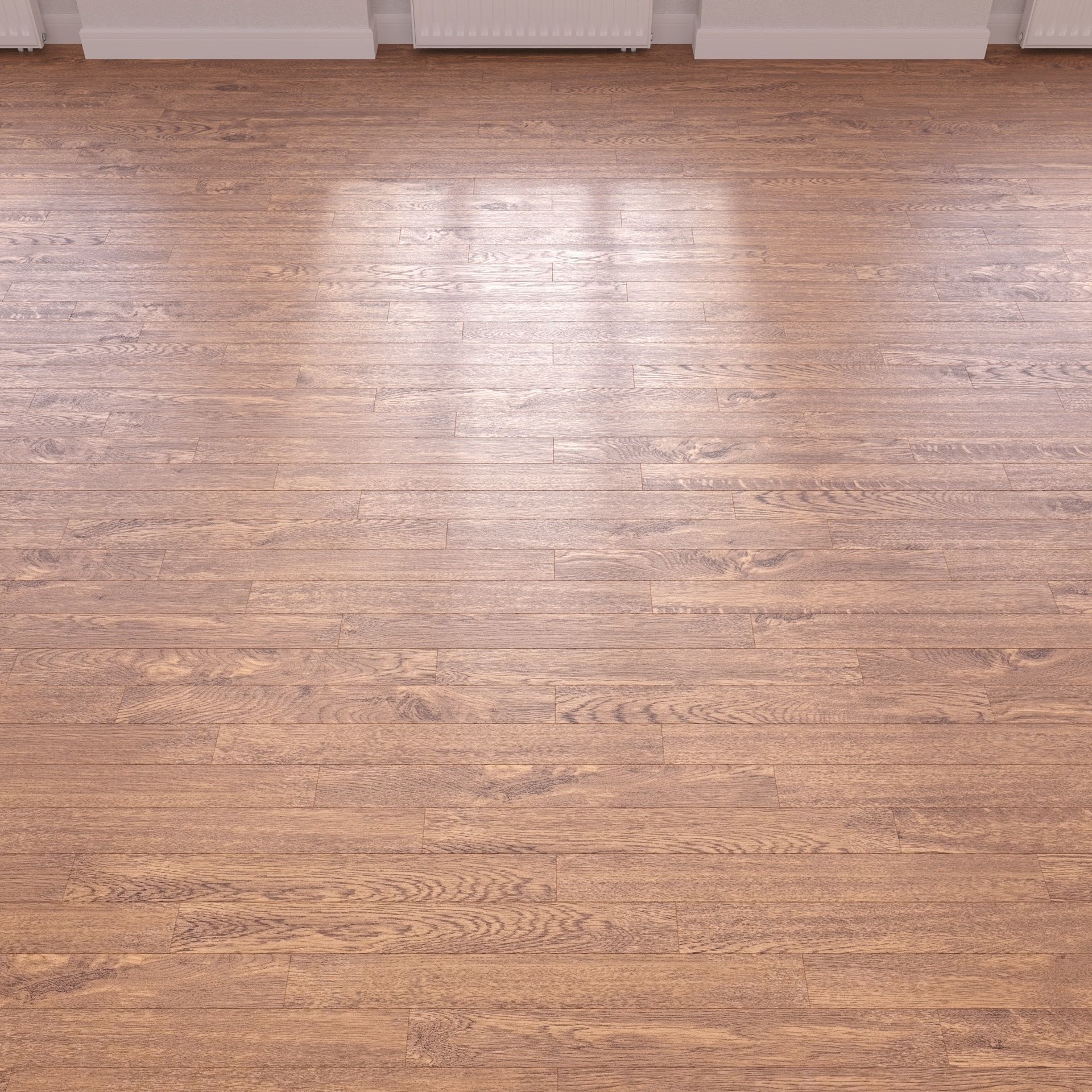 Parquet - Laminate - Wooden floor 2 in 1 Low-poly 3D model_3