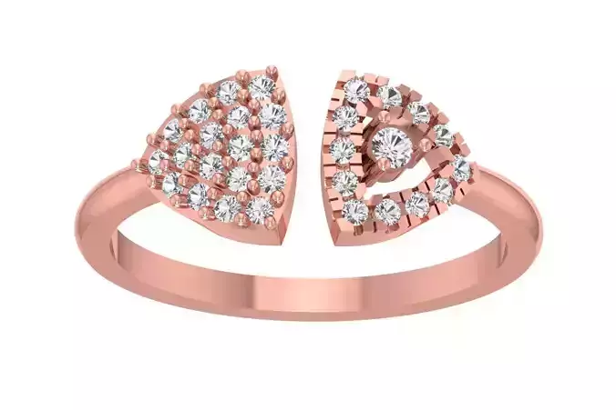 Open End You and Me Ring