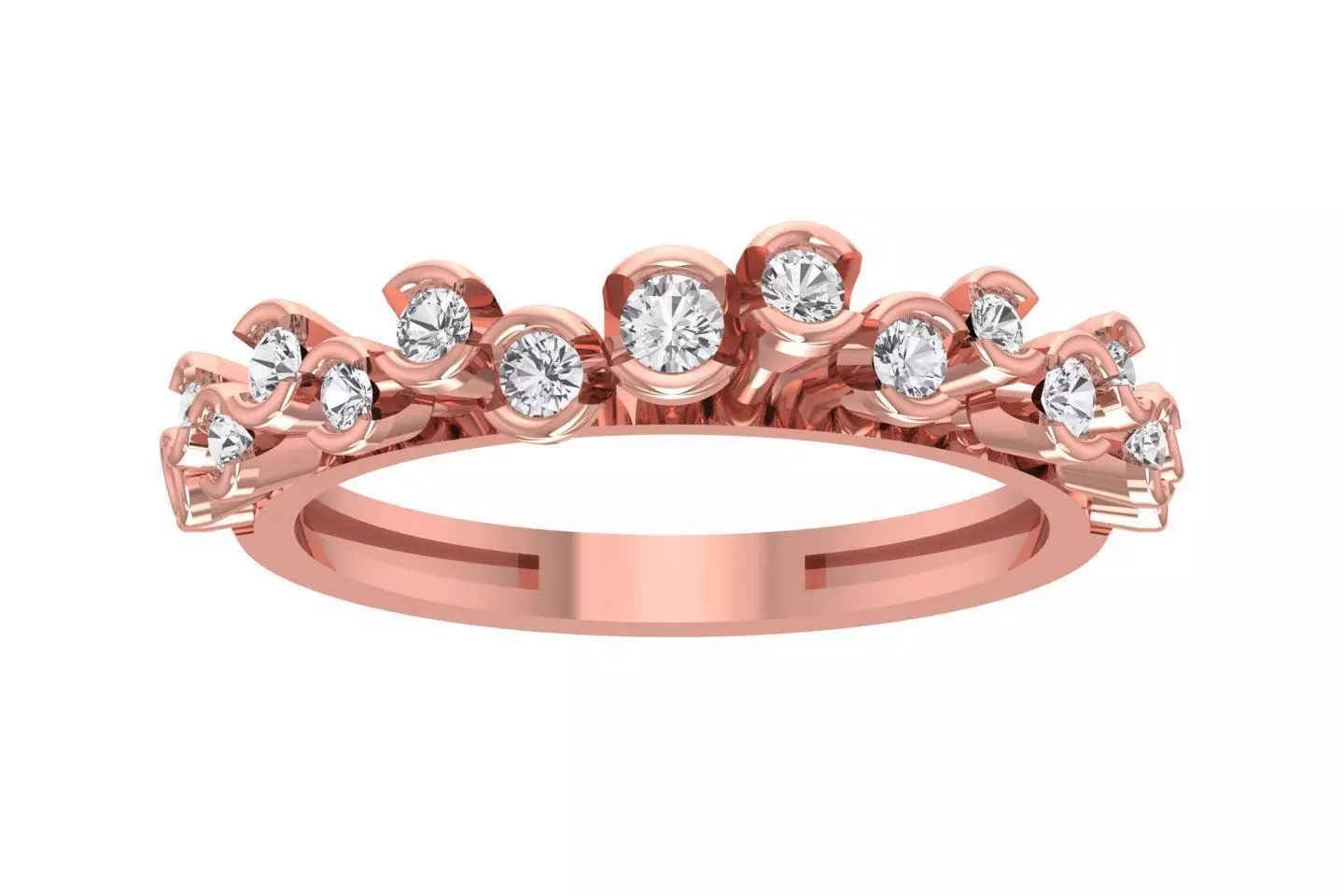 Women Wedding Engagement Ring 3D print model