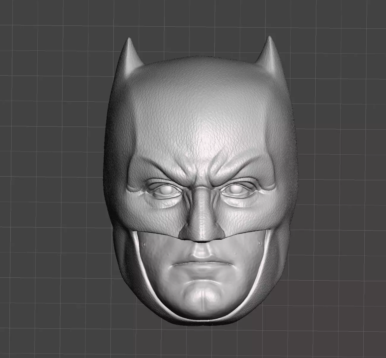 batman bvs headsculpt 3D print model_0