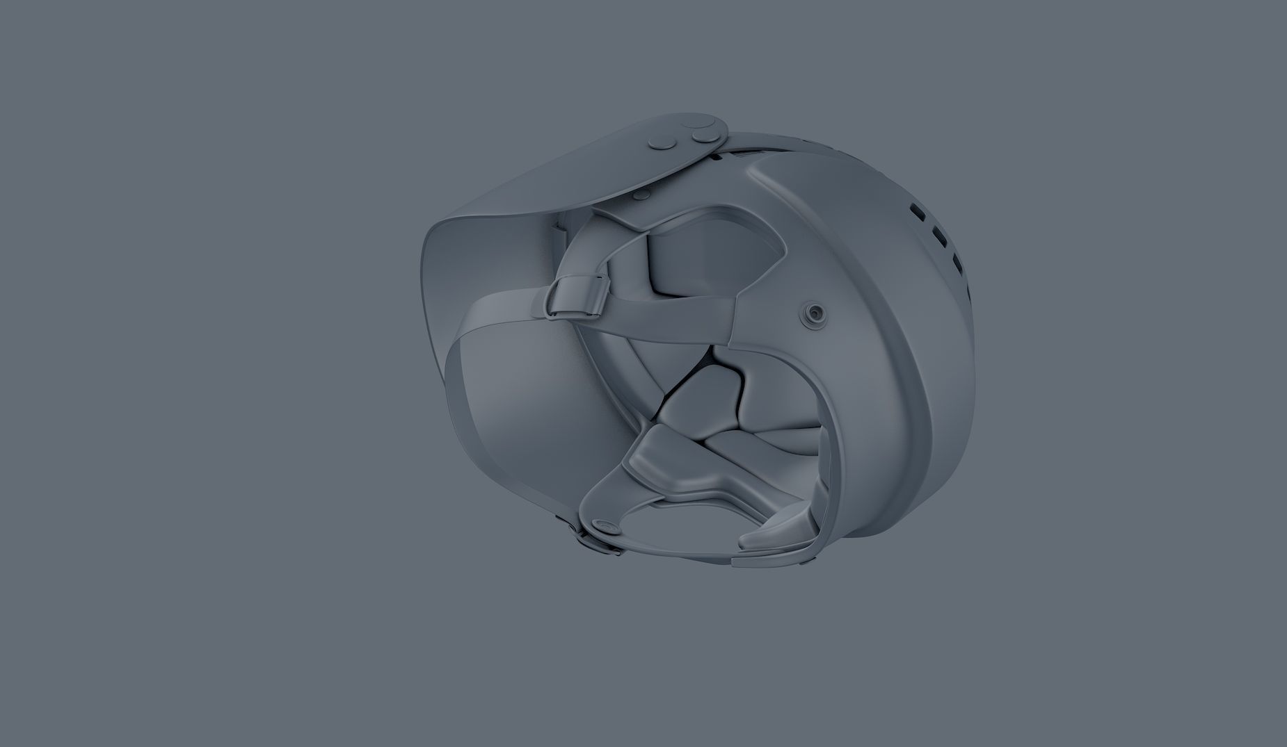 Ice Hockey Helmet NHL 3D model_10