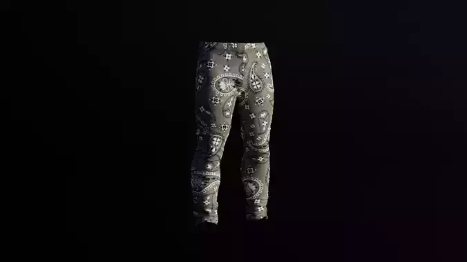 Jeans - Paisley Gray - Metahuman Ready