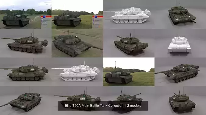 Elite T90A Main Battle Tank Collection  