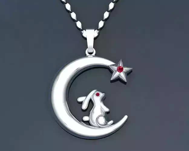 Pendant Rabbit 