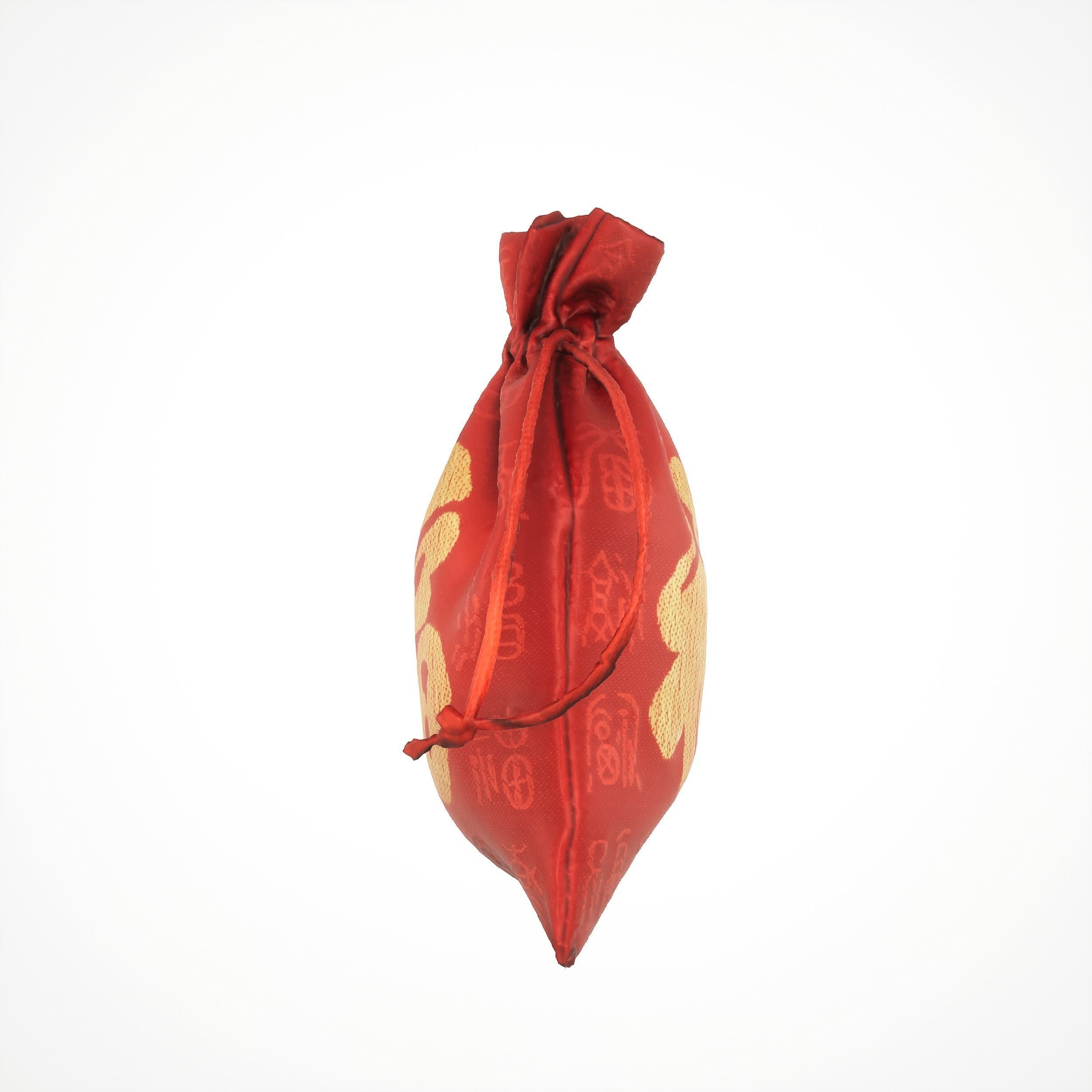 Traditional Lucky Pocket 3D model_2