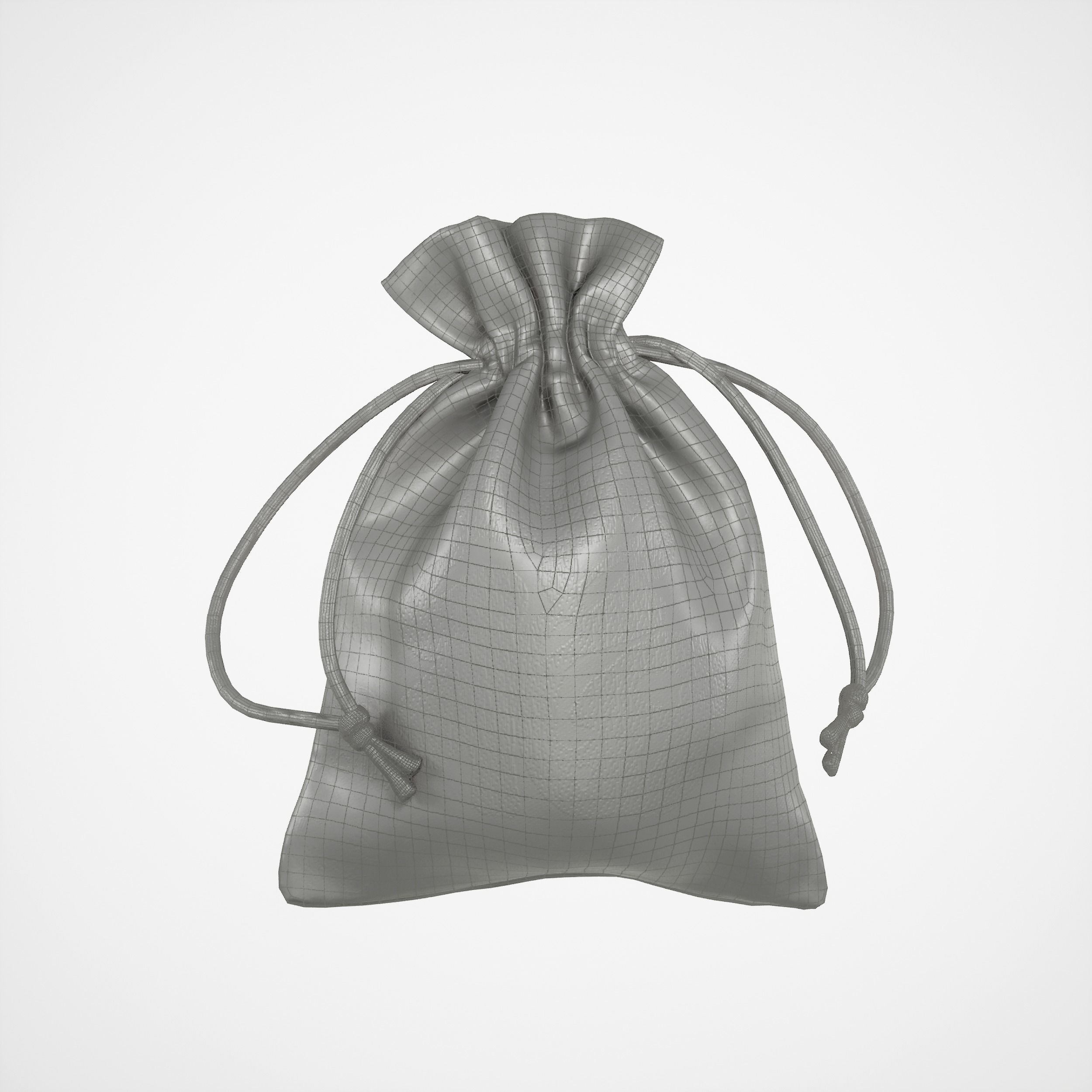 Game-Ready Traditional Lucky Pocket Low-poly 3D model_9