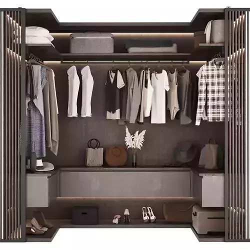 Wardrobe with filling