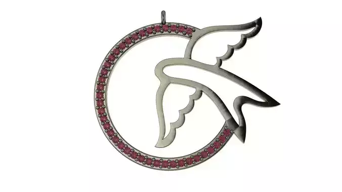 bird model stone necklace the perfect nekclace for women