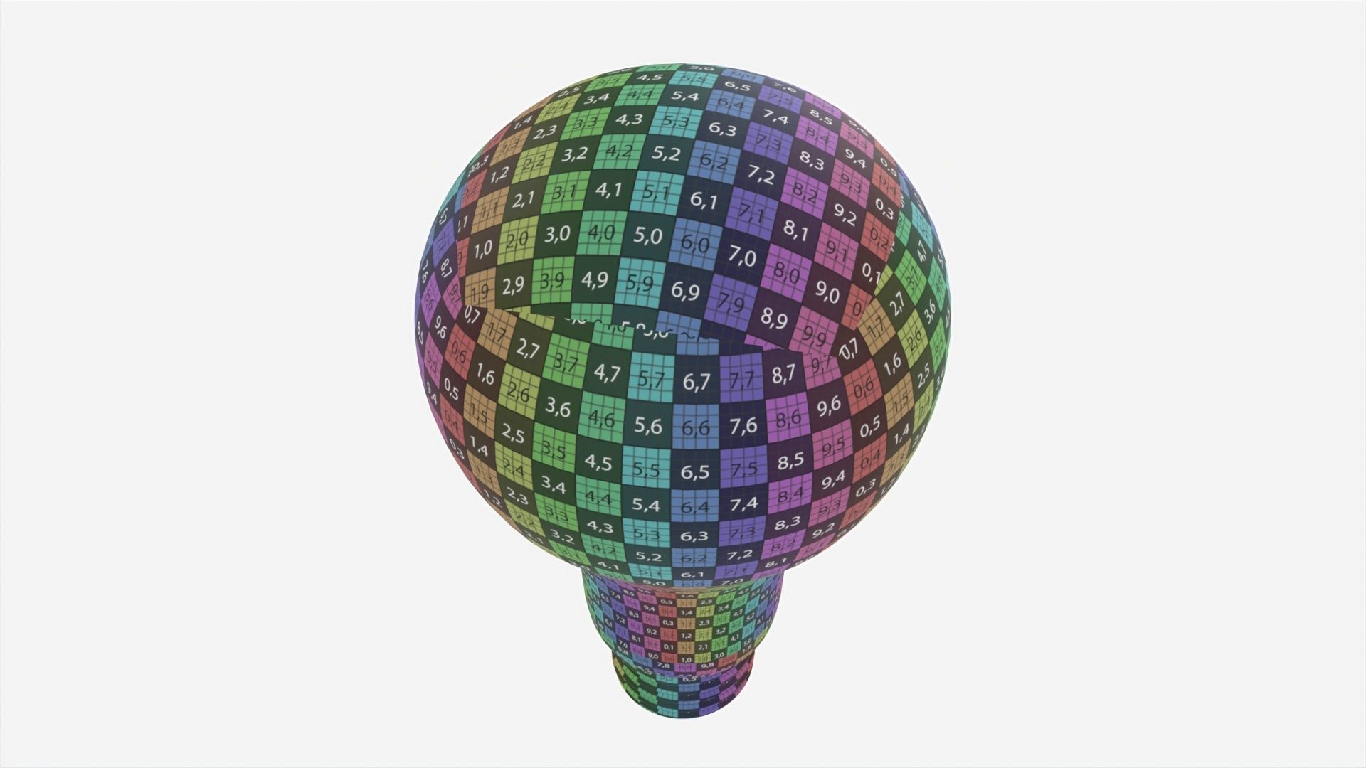 Led Bulb Smart Type A67 3D model_6