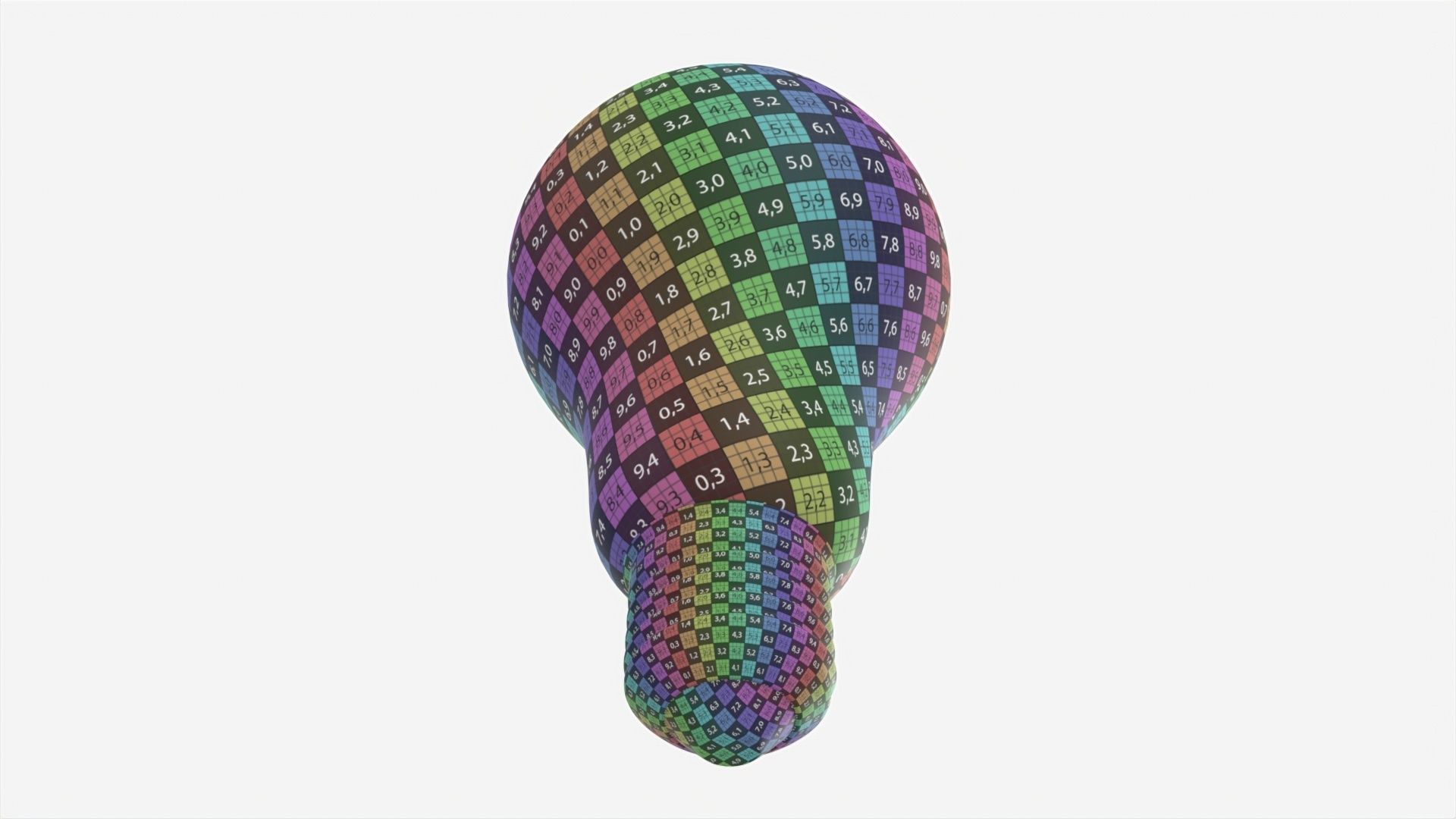 Led Bulb Type A67 3D model_7