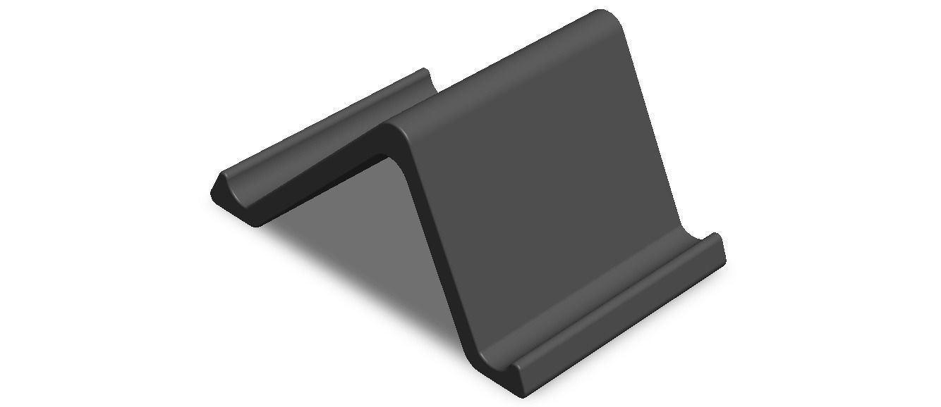 Plastic Stand Holder for Ipad 3D print model_9