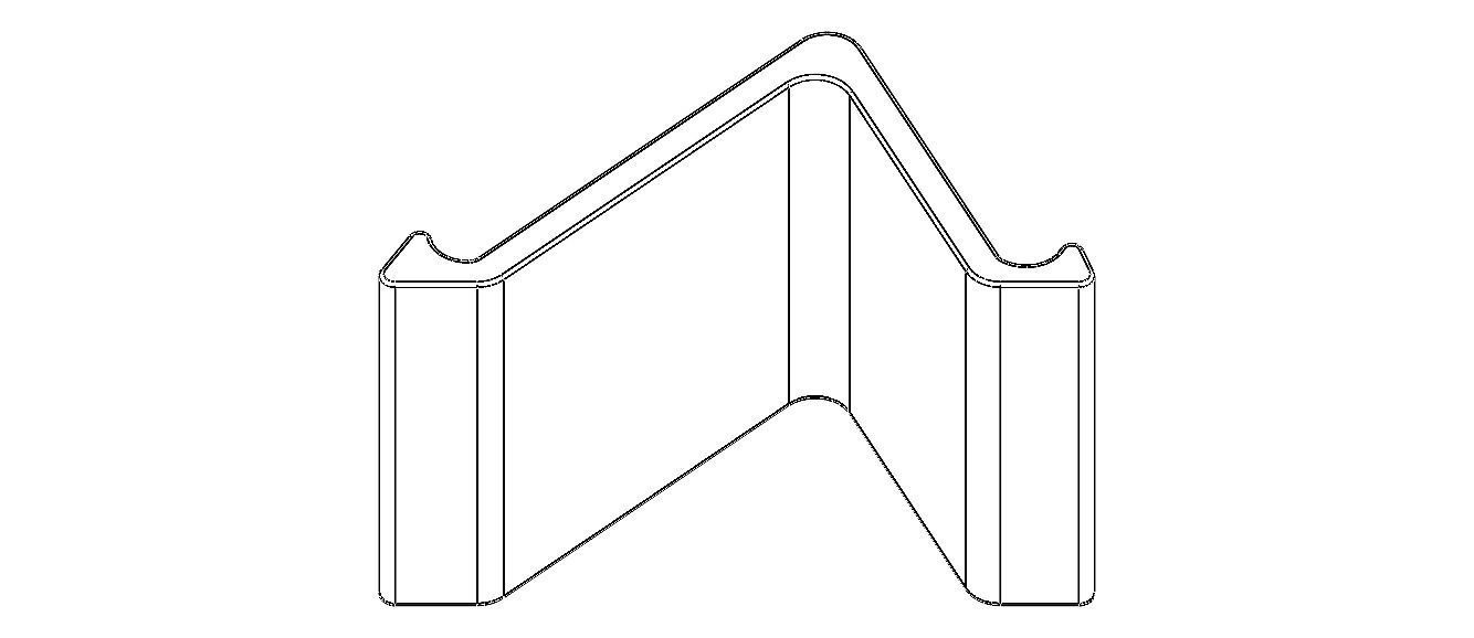 Plastic Stand Holder for Ipad 3D print model_26