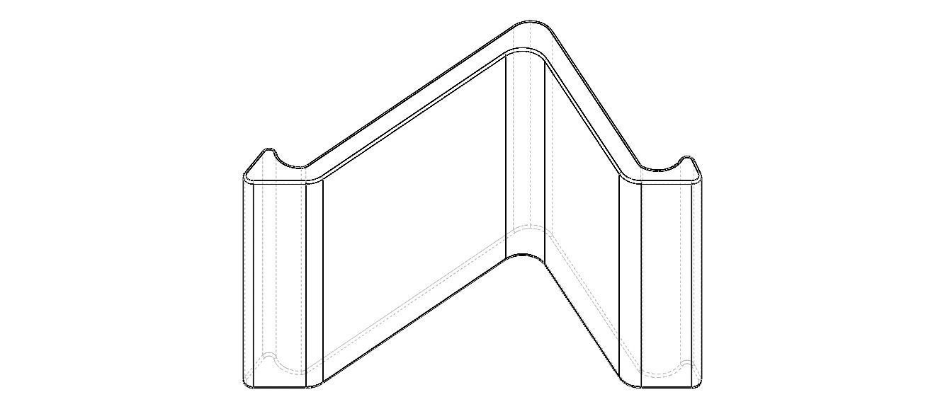Plastic Stand Holder for Ipad 3D print model_27