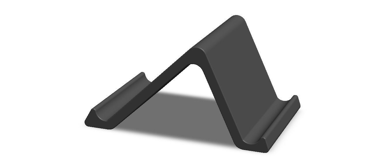 Plastic Stand Holder for Ipad 3D print model_5