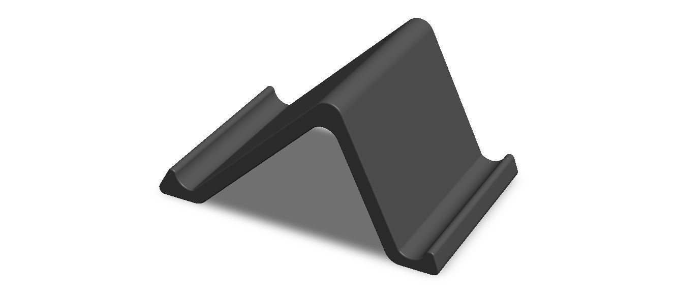 Plastic Stand Holder for Ipad 3D print model_13