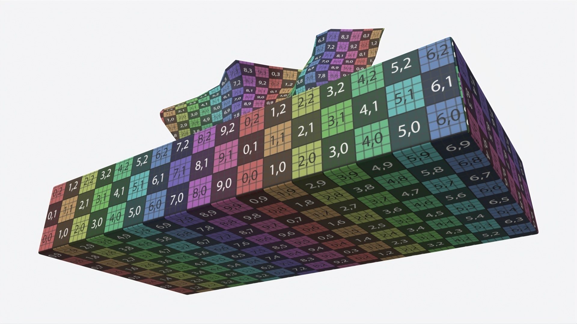 Tissue Box Rectangular Mockup 3D model_9