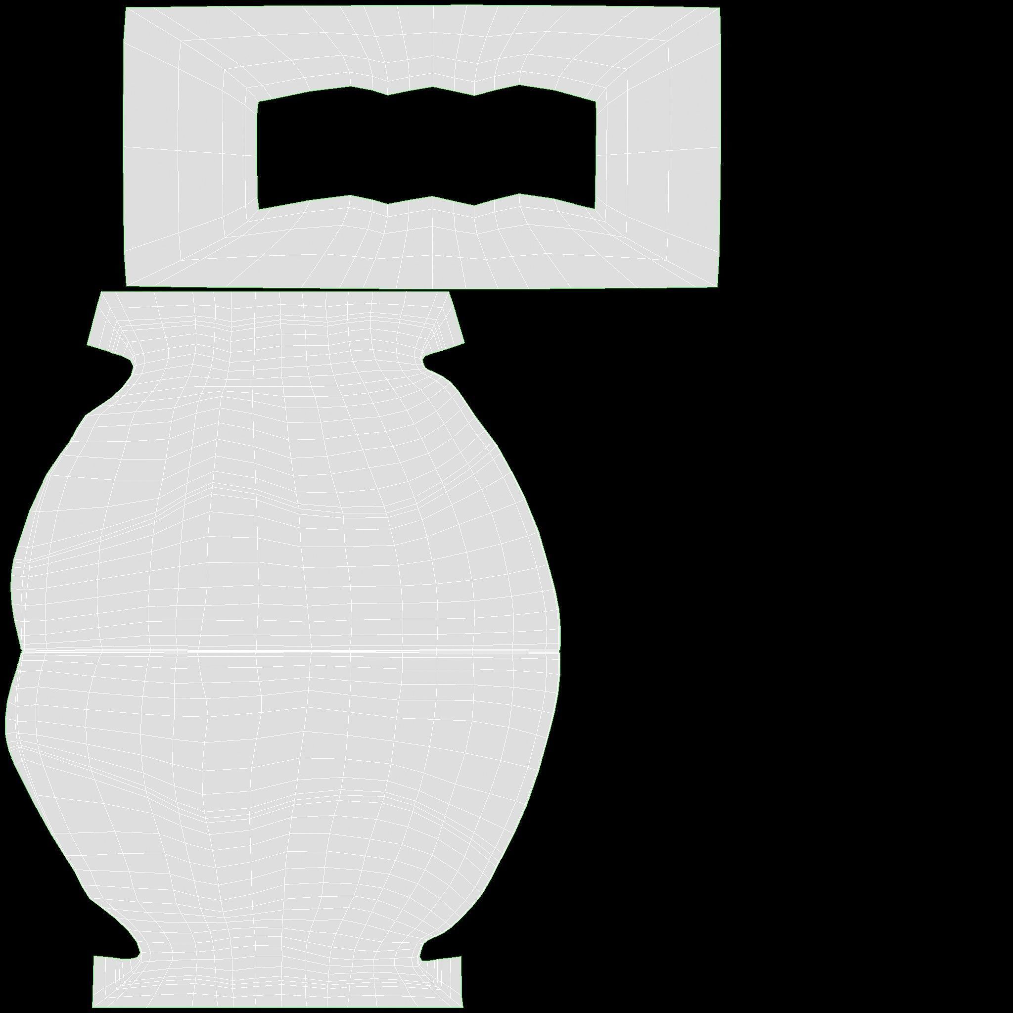 Tissue Box Rectangular Mockup 3D model_11