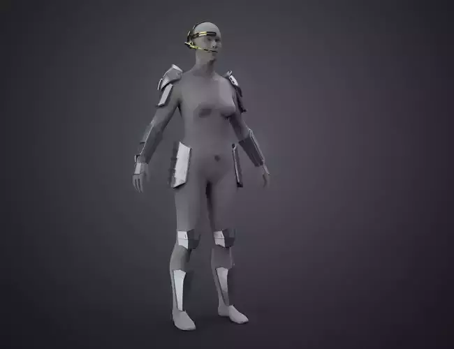 Shin Hati Cosplay Armor Star Wars Ahsoka 3D print model
