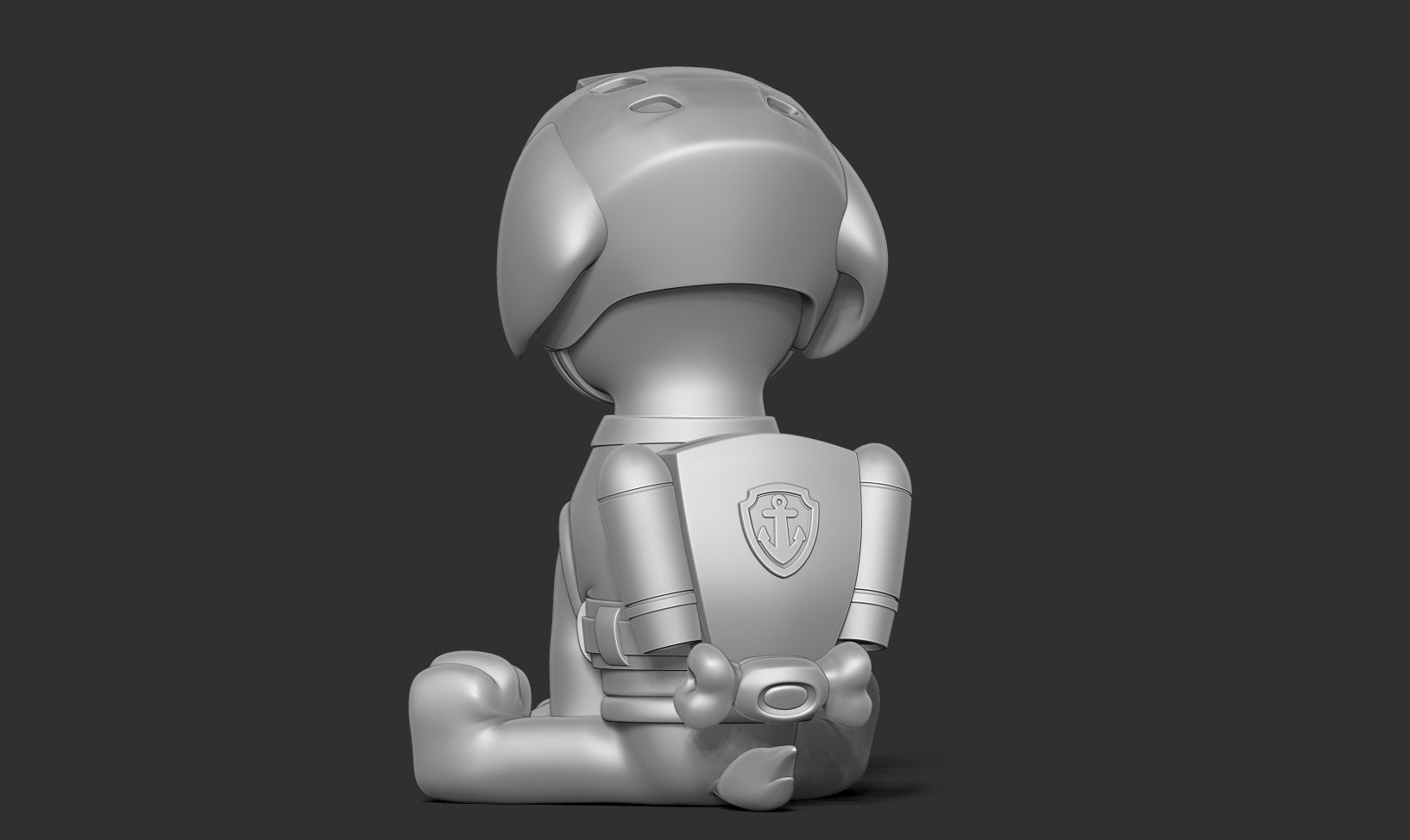 Zuma - Paw Patrol Fanart 3D print model_5