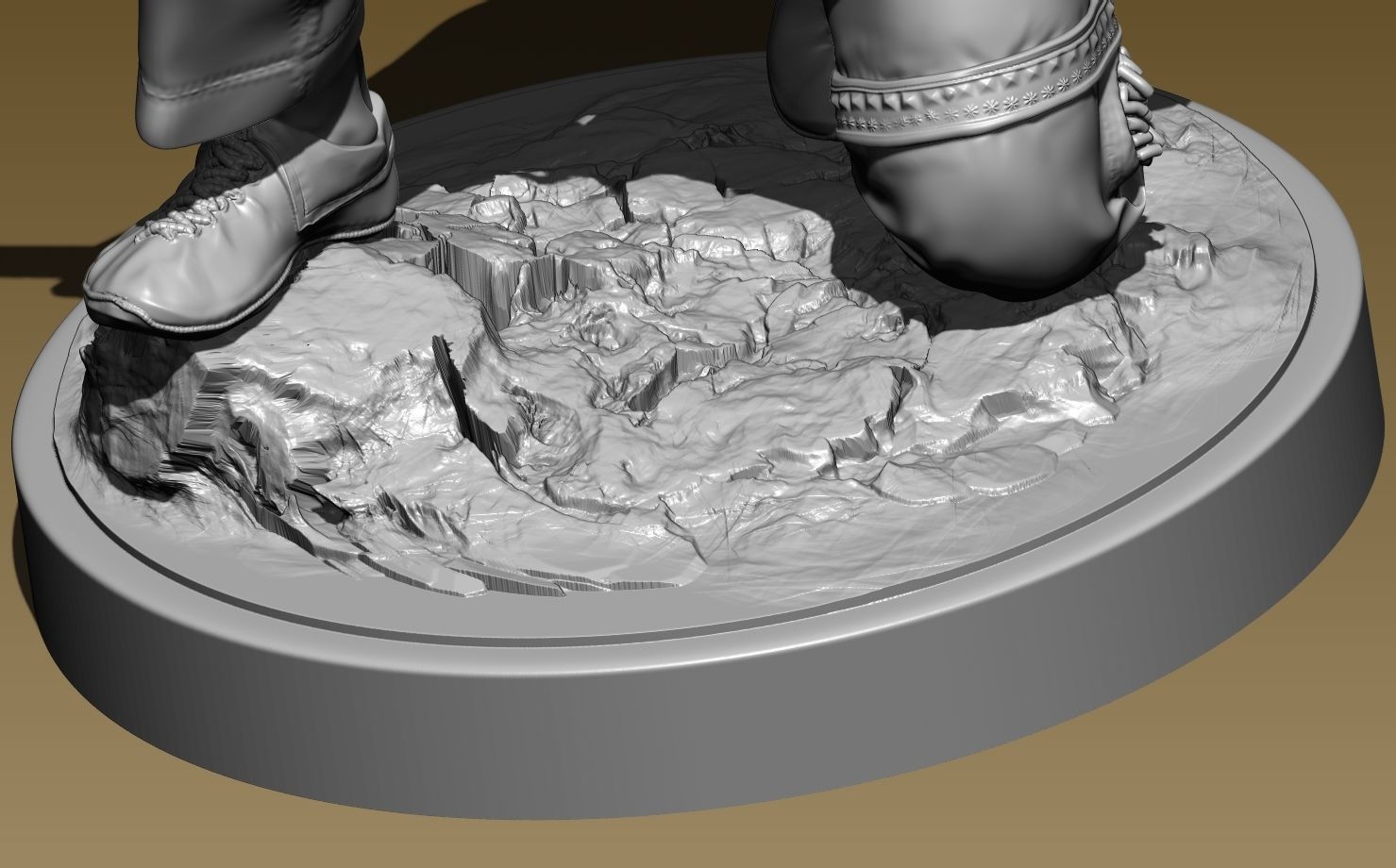 American Native Rifle 3D print model_3