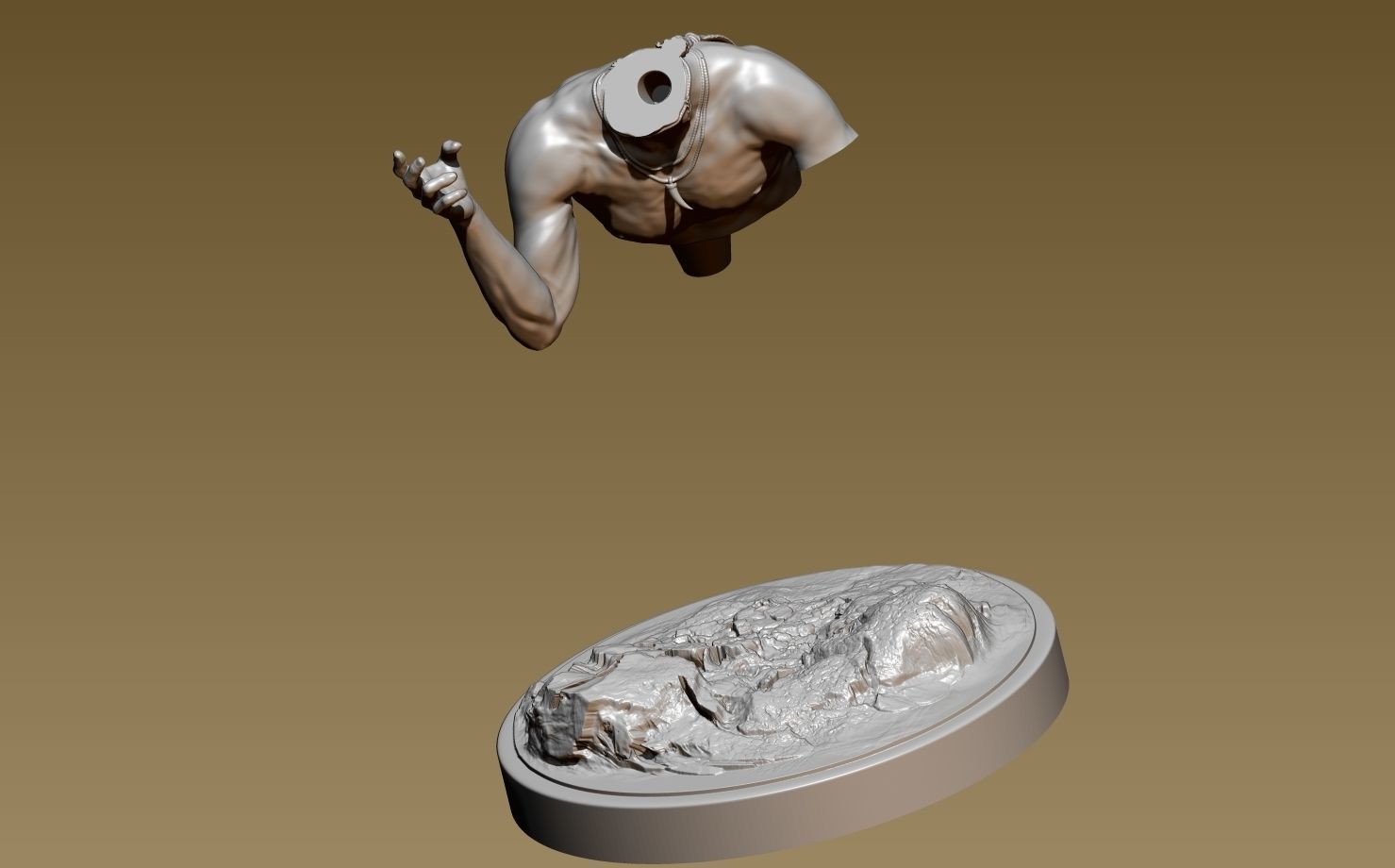 American Native Rifle 3D print model_24