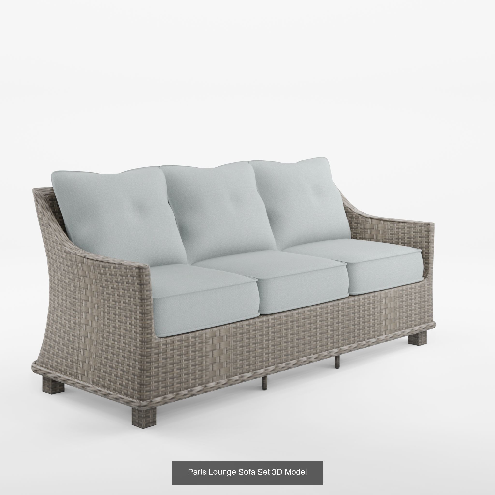 Collection-2 of Sofa Set 3D Models - 6 Models _1