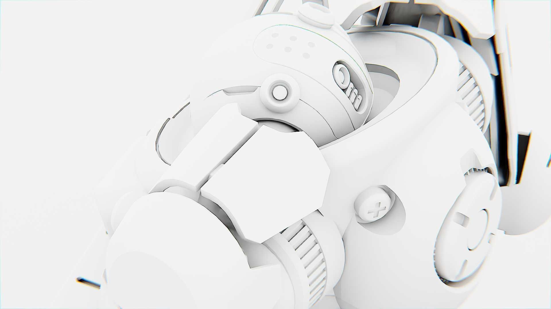 DOOM FIGHTER-V2   RIGGED 3D model_34