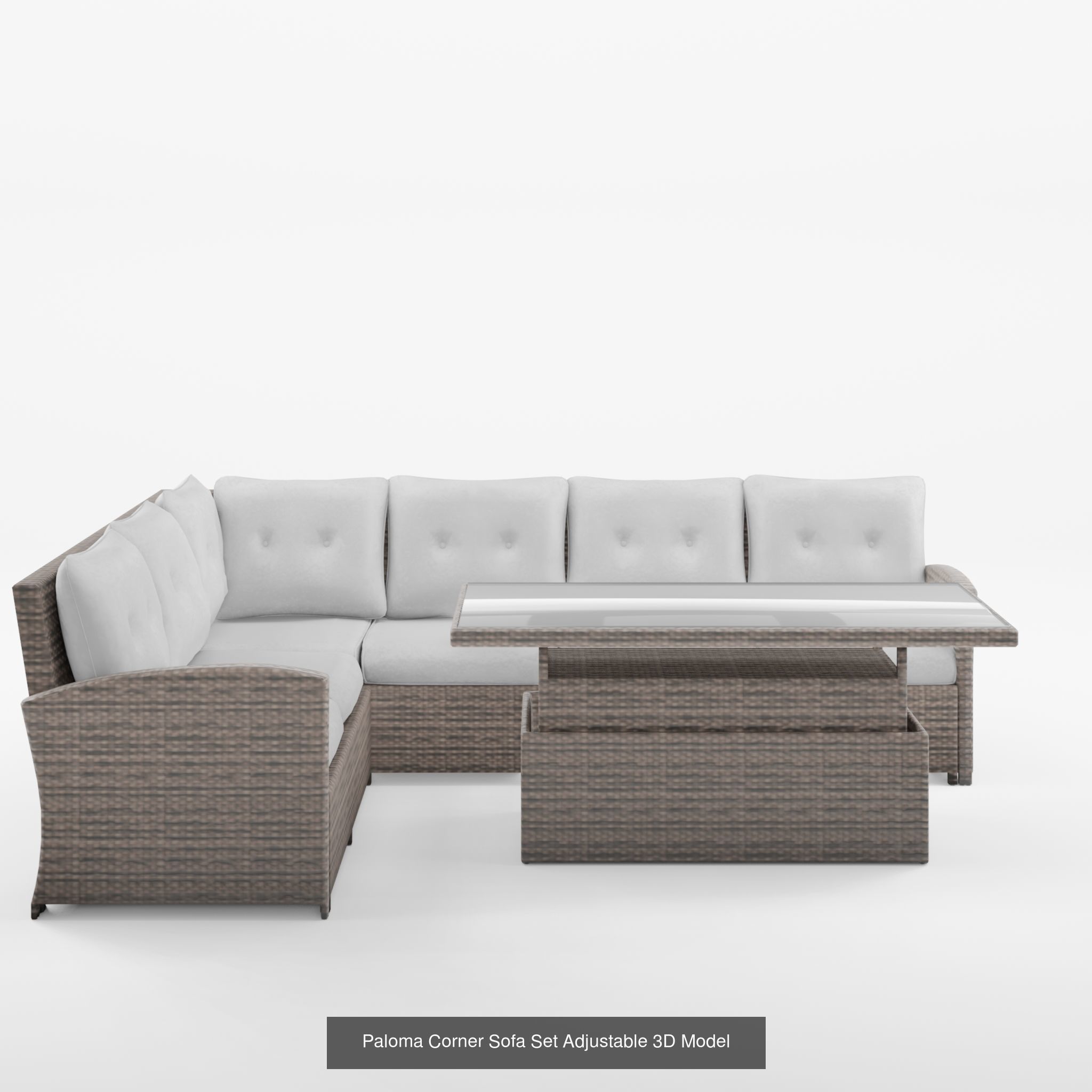 Collection-3 of Sofa Set 3D Models - 5 Models _2