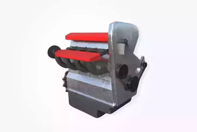 Car Engine 3D model